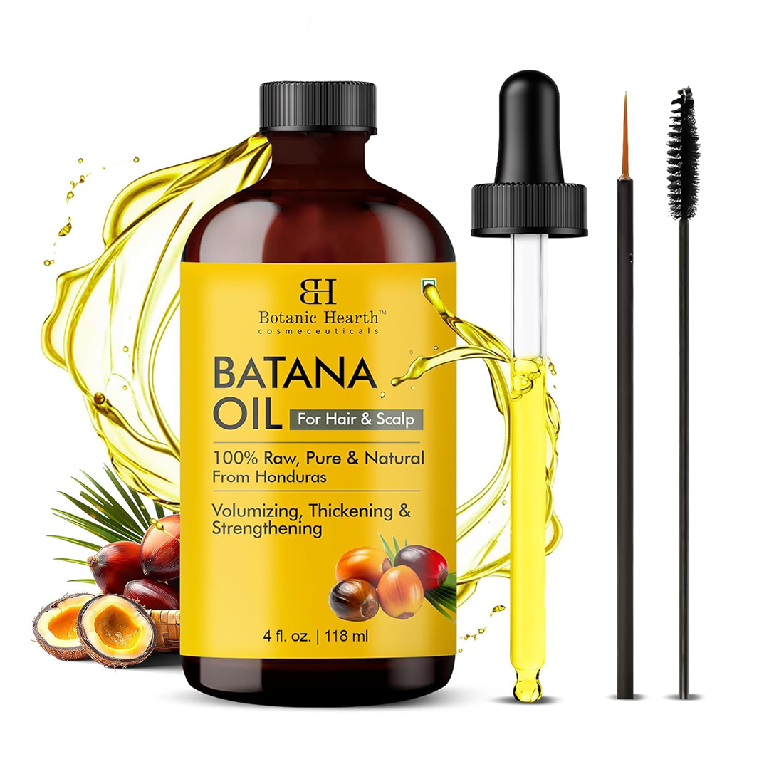 Botanic Hearth Batana Oil (118ml) Natural Revitalizing Treatment for Hair & Scalp