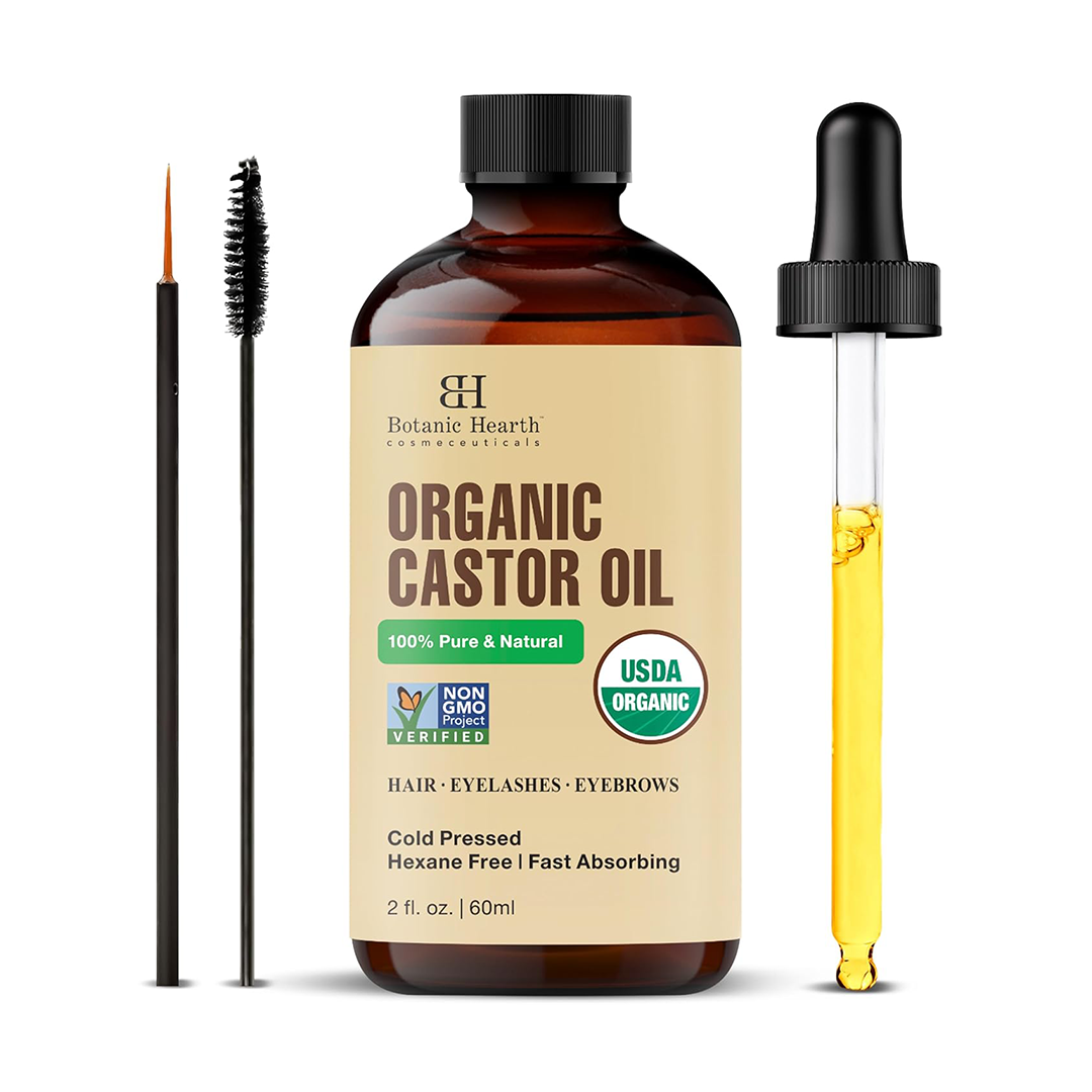 Botanic Hearth Castor Oil (60ml) The "Natural Growth" Multi-Tasker