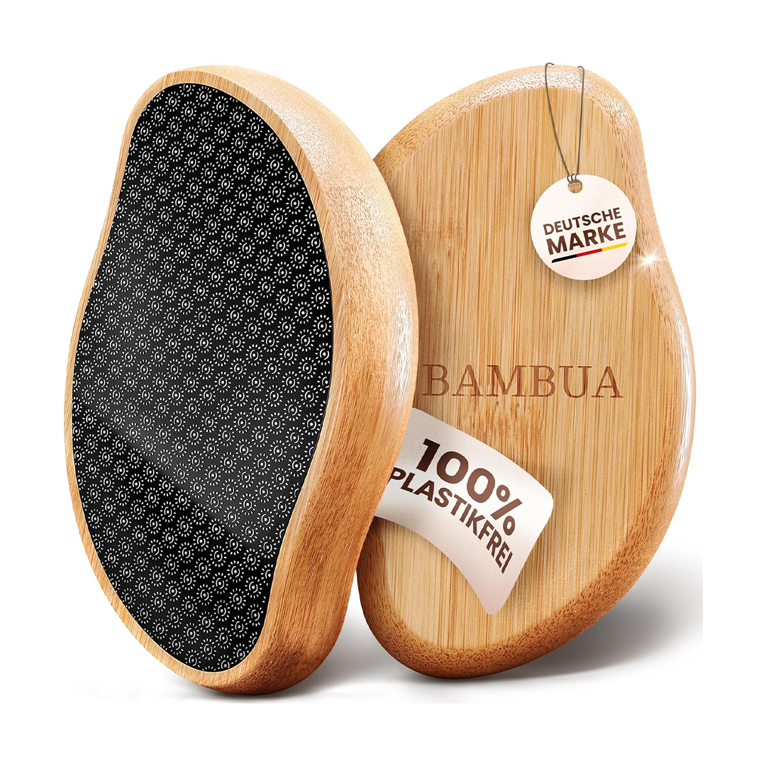 BAMBUA Natural Bamboo Foot File ƒ?? 100% Plastic-Free