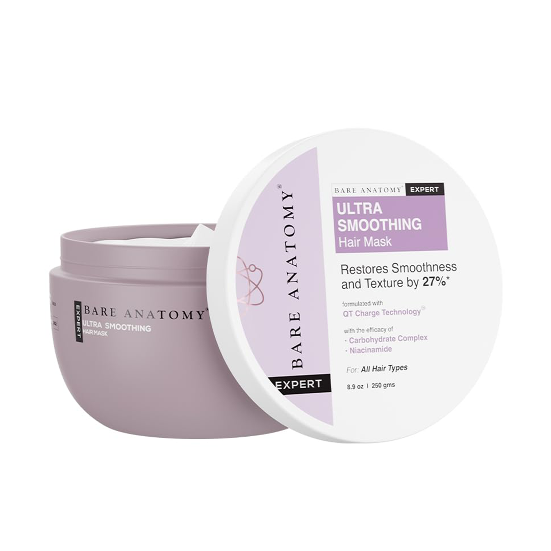 Bare Anatomy Ultra Smoothing Hair Mask Frizz Control & Deep Repair 250g