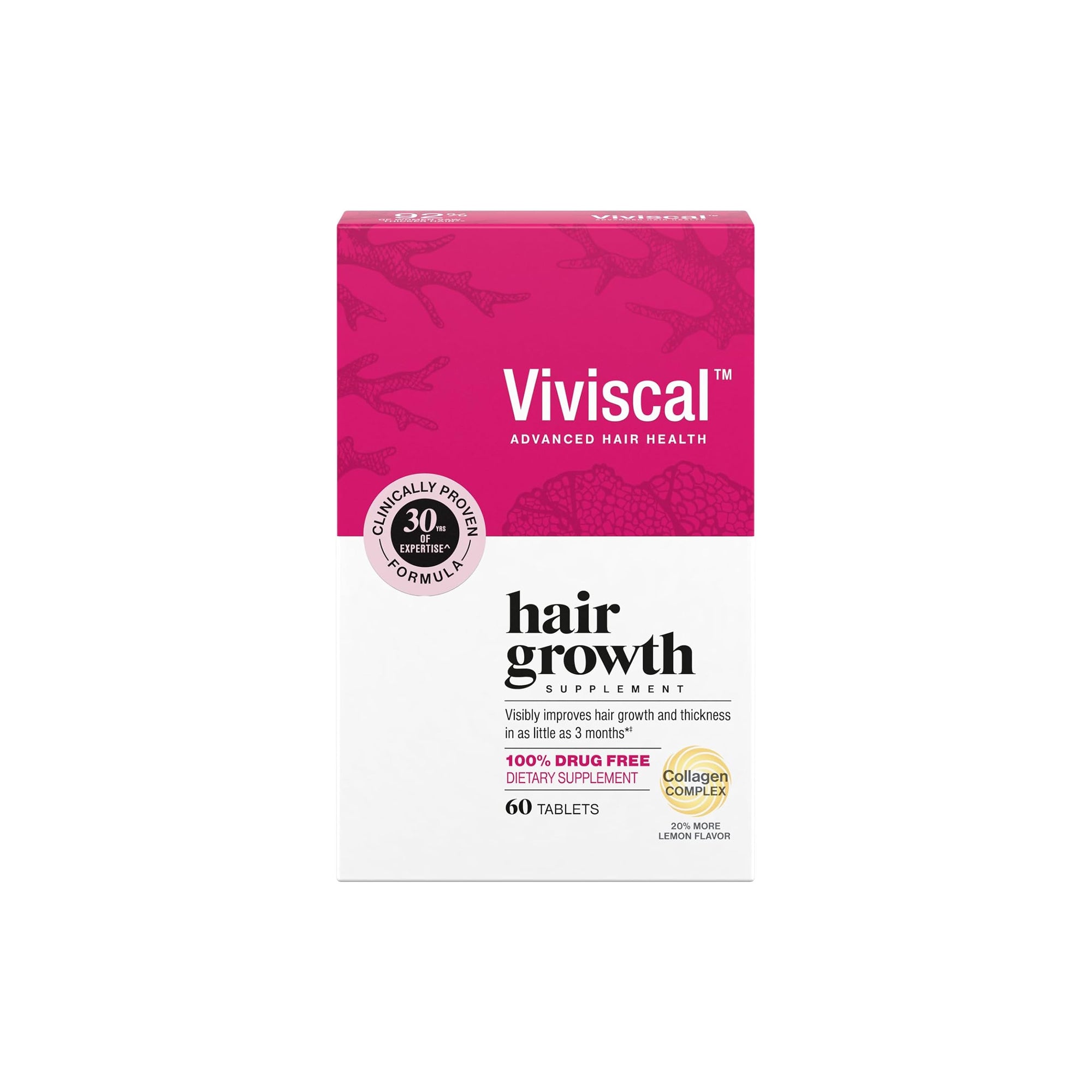 Viviscal Hair Growth Supplements for Women ƒ?? 60 Tablets, 1 Month Supply