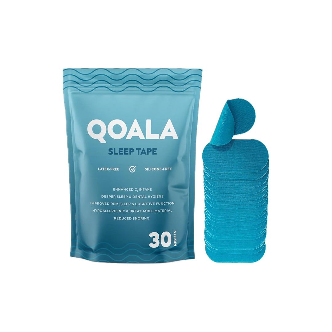 QOALA Sleep Tape – Mouth Tape for Better Sleep (30 Nights)