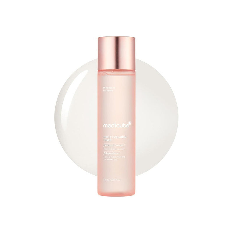 Medicube Triple Collagen Toner ƒ?? Deep Hydration & Plumping Skin Care 140ml