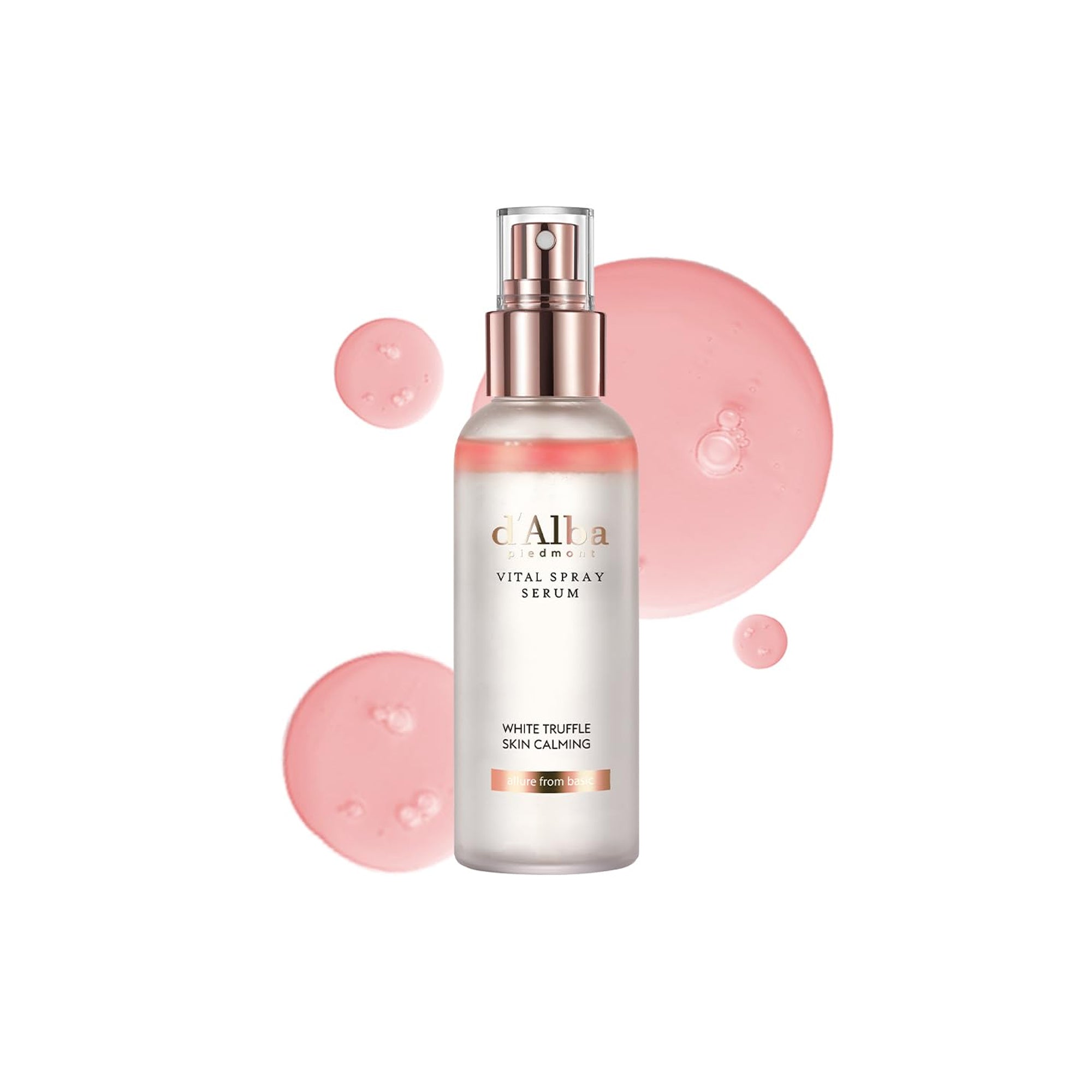 dalba Piedmont White Truffle Spray Serum Hydrating Glow Facial Mist, 3.38 oz