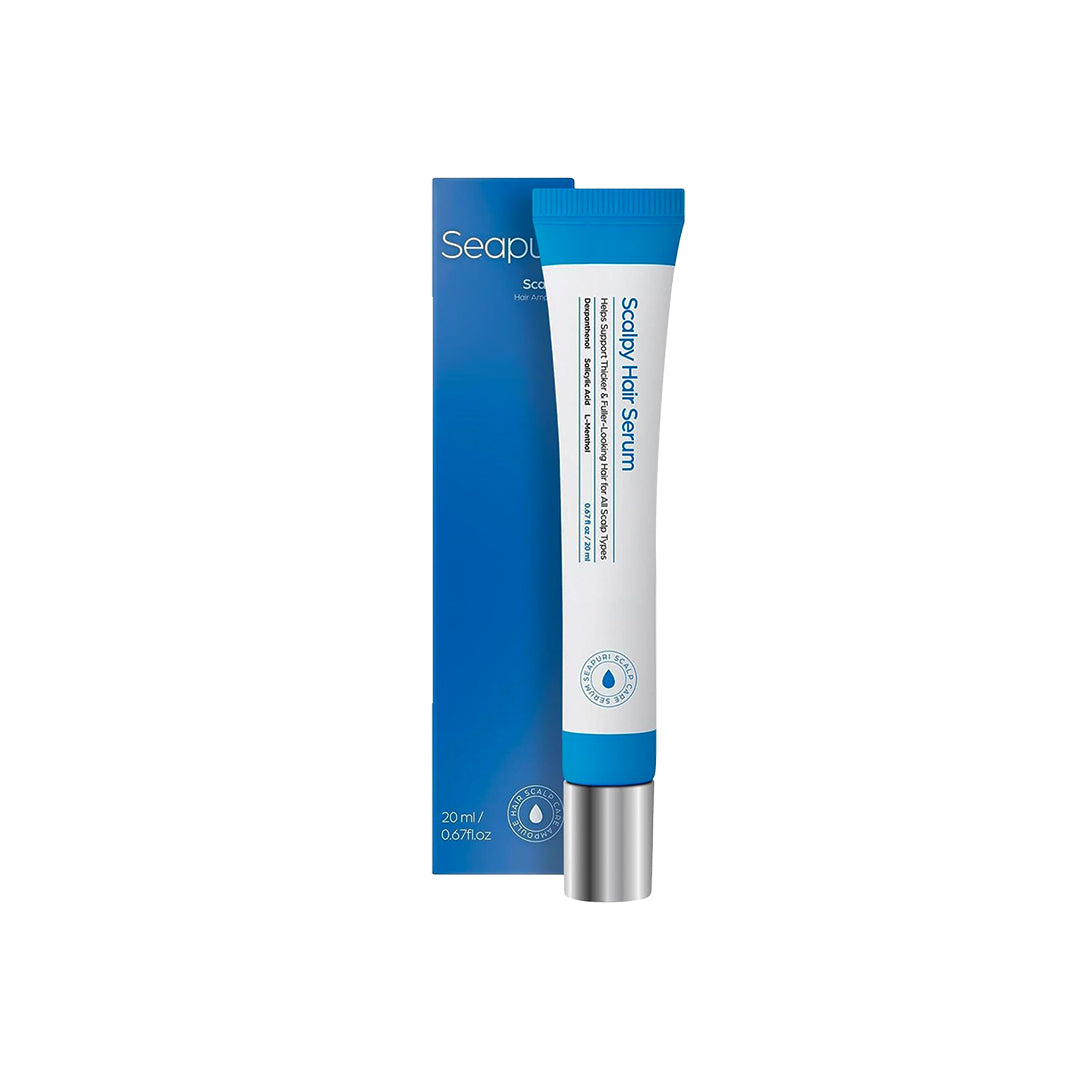 Seapuri Scalpy Hair Growth Serum for Hair Loss & Thinning | Scalp Massager Treatment | Salicylic Acid, Menthol, Dexpanthenol | Non-Greasy, Lightweight |...