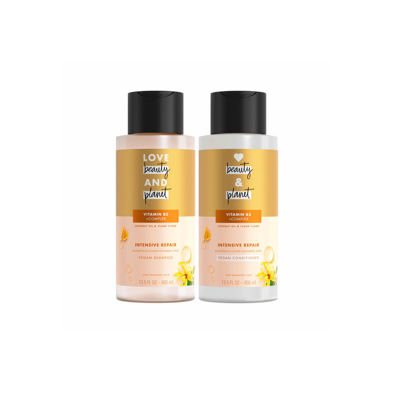 Love Beauty and Planet Coconut Oil & Ylang Shampoo and Conditioner Set