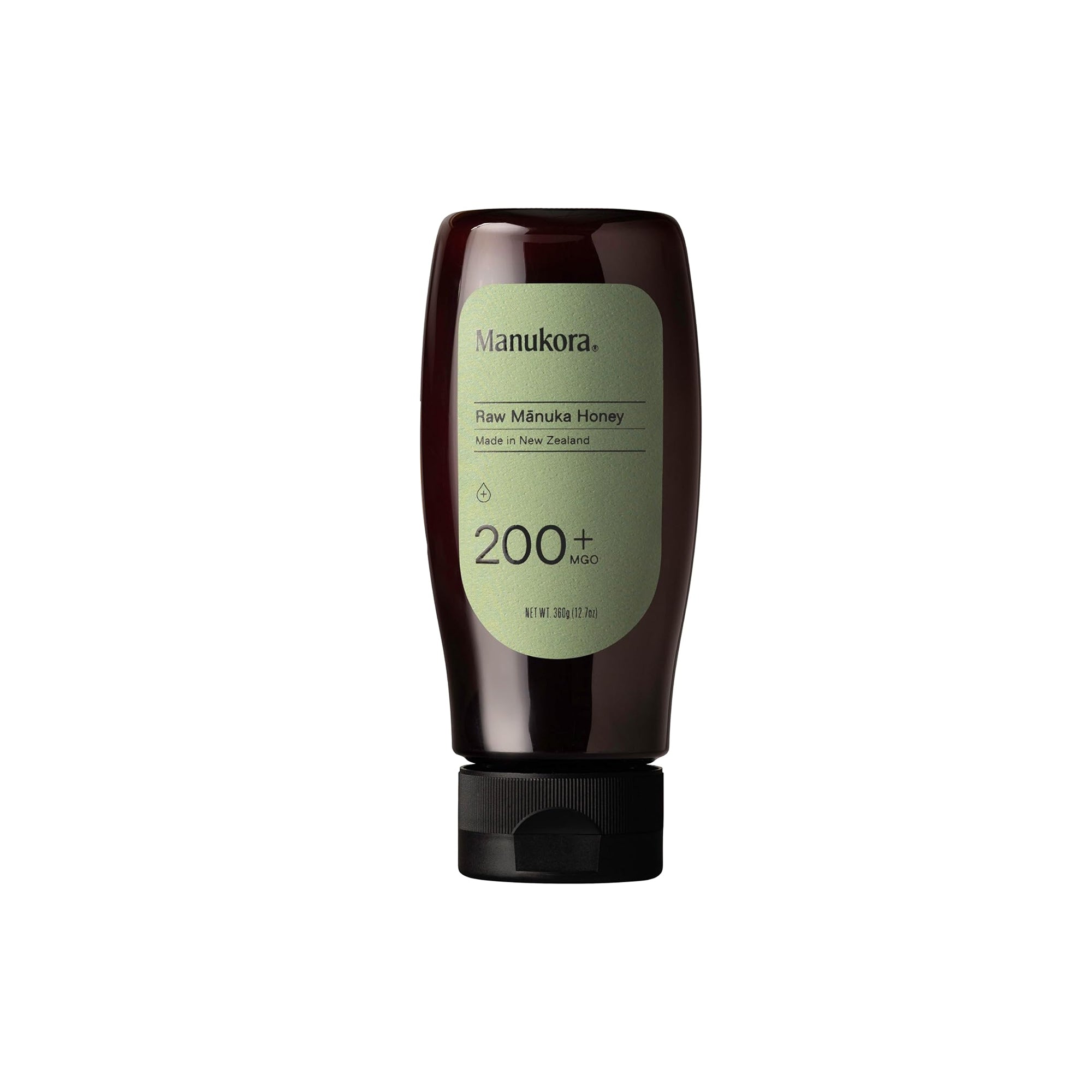 Manukora Raw Manuka Honey MGO 200+ ƒ?? Non-GMO Squeezy Bottle, 360g