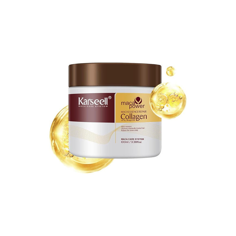 Karseell Collagen Hair Mask Deep Repair Treatment for Dry & Damaged Hair 100ml