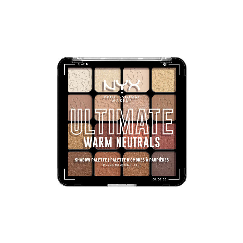NYX Professional Makeup Ultimate Shadow Palette Warm Neutrals