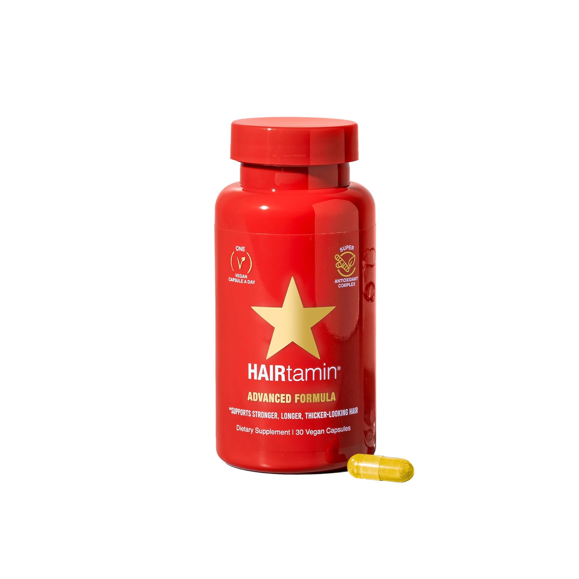 Brunson Hairtamin Healthy Hair Growth Vitamins - Biotin Hair Growth Supplement - 30 Capsules