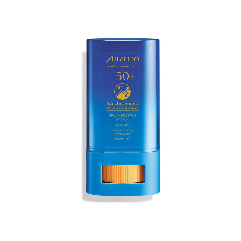 Shiseido Clear Sunscreen Stick SPF 50+ Invisible Broad-Spectrum Face Sun Protection