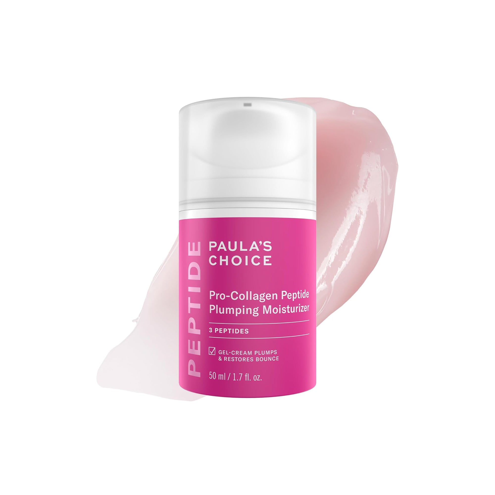 Paulaƒ??s Choice Pro-Collagen Peptide Moisturizer ƒ?? Plumping Gel Cream for Firmness
