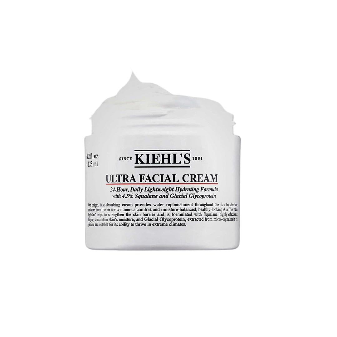 Kiehl's Since 1851 Ultra Facial Cream – 24-Hour Hydration (125 ml Jar)
