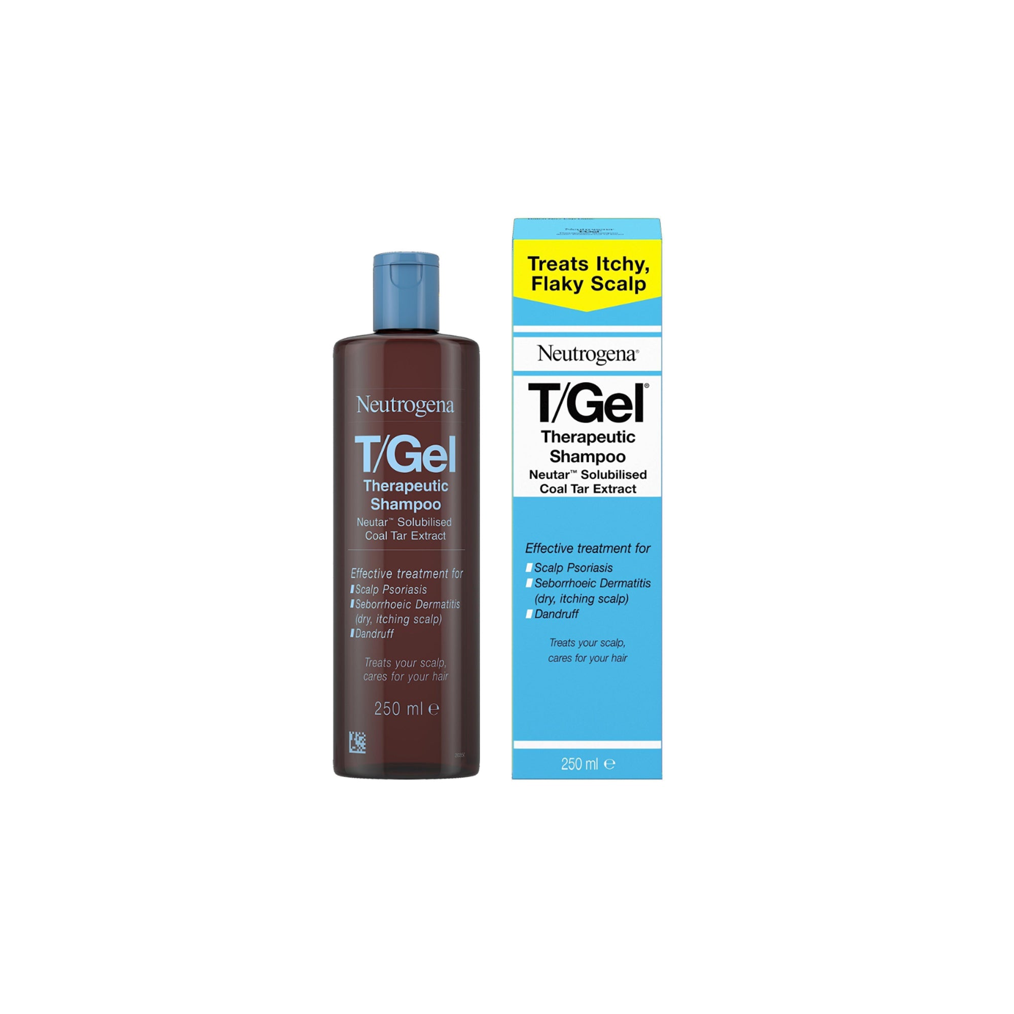 Neutrogena T Gel Therapeutic Shampoo Scalp Psoriasis Itching Dandruff Treatment 250ml