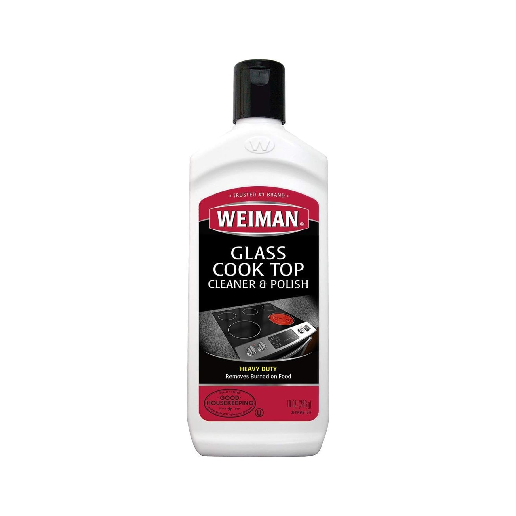 Weiman Cooktop Cream – Heavy-Duty Cleaner & Polish for Glass & Ceramic Smooth Top Ranges | 10 oz