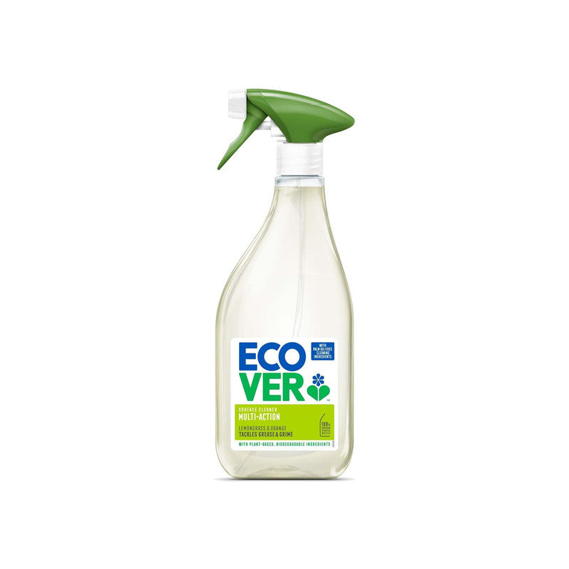 Ecover Multi-Surface Cleaner Spray ƒ?? Lemongrass & Orange 500ml Eco-Friendly Cleaner