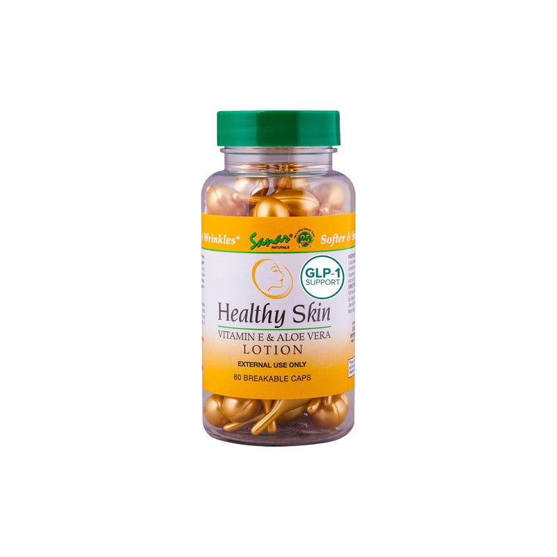 Sanar Naturals Vitamin E and Aloe Vera Moisturizer Ampoules 60 Capsules