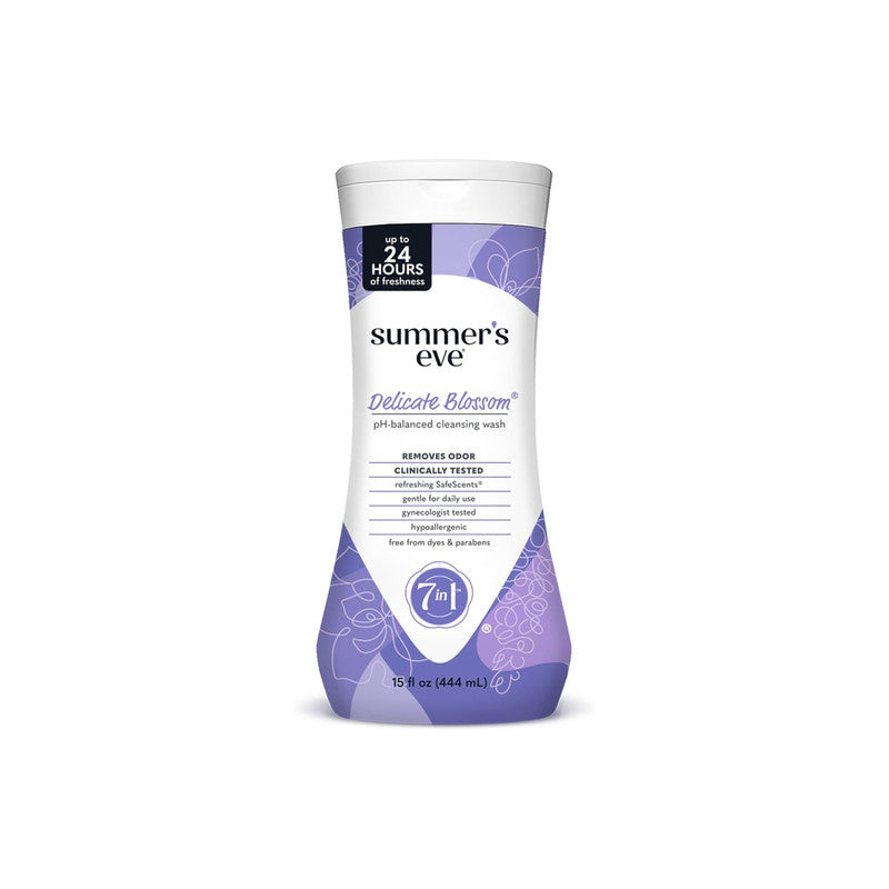 Summerƒ??s Eve Delicate Blossom Feminine Wash ƒ?? Gentle Cleanser for Sensitive Skin 15oz
