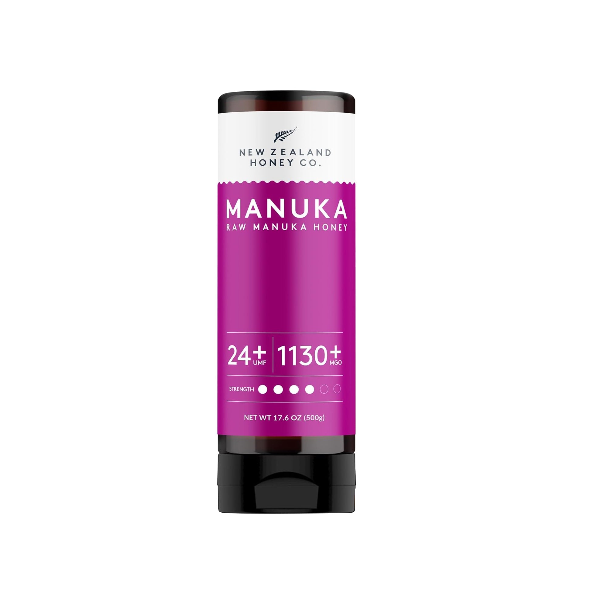 New Zealand Honey Co. Manuka Honey UMF 24+ ƒ?? Raw Premium Honey, 500g (17.6 oz)