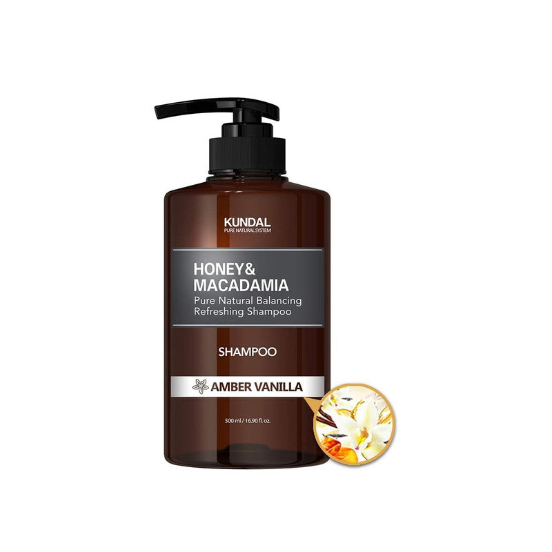 Kundal Honey & Macadamia Amber Vanilla Shampoo 500ml