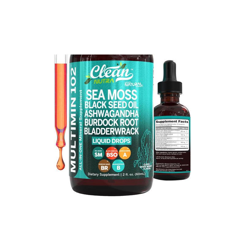 Clean Nutra Organic Sea Moss Drops