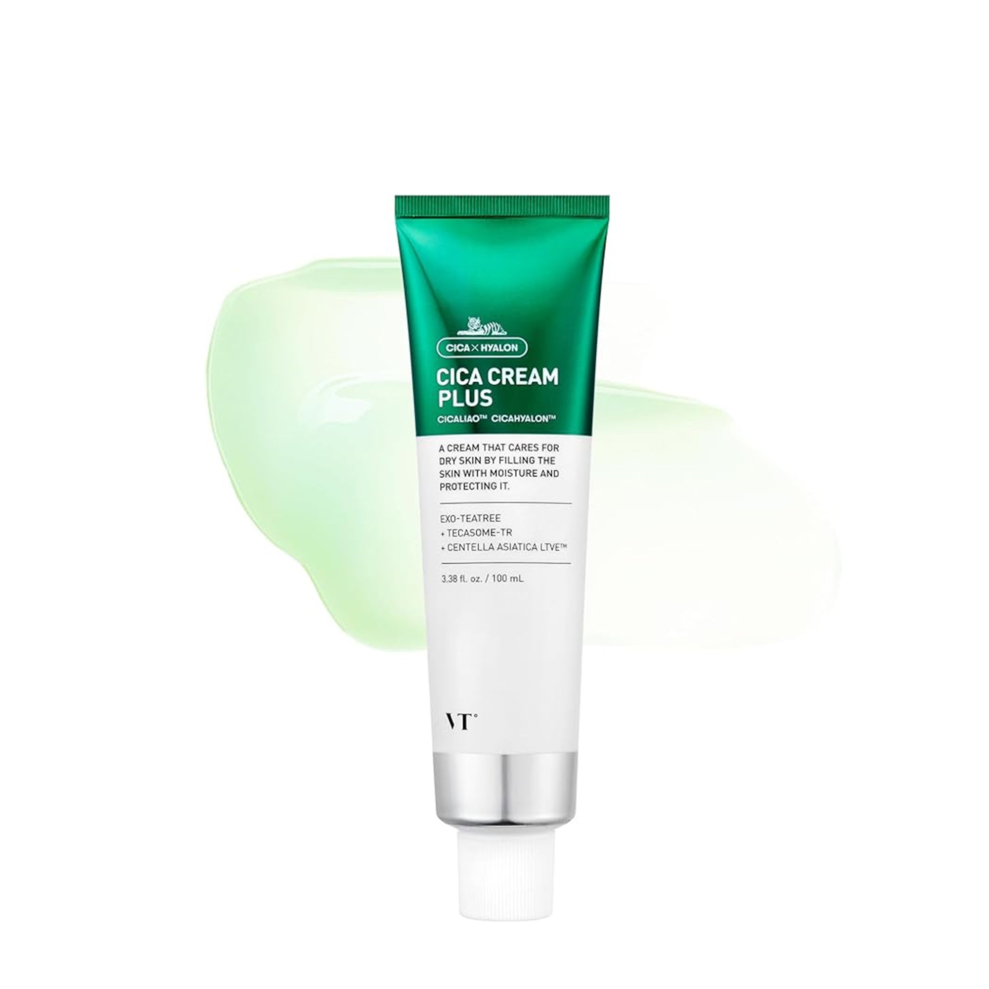 VT COSMETICS Cica Cream Plus Centella Asiatica Soothing Moisturizer for Sensitive Skin