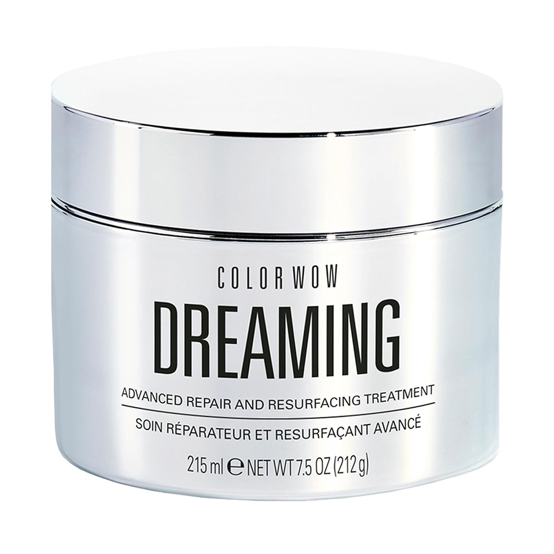 COLOR WOW Dreaming Advanced Repair and Resurfacing Treatment| Hair Mask for Anti-Frizz, Anti-Damage, Delivers Flawless Strands