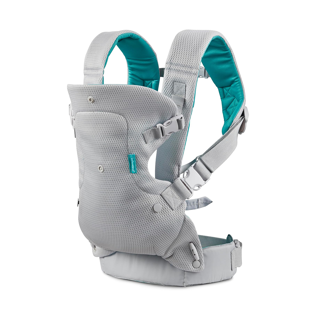 Infantino Flip 4-In-1 Light And Grey Convertible Carrier