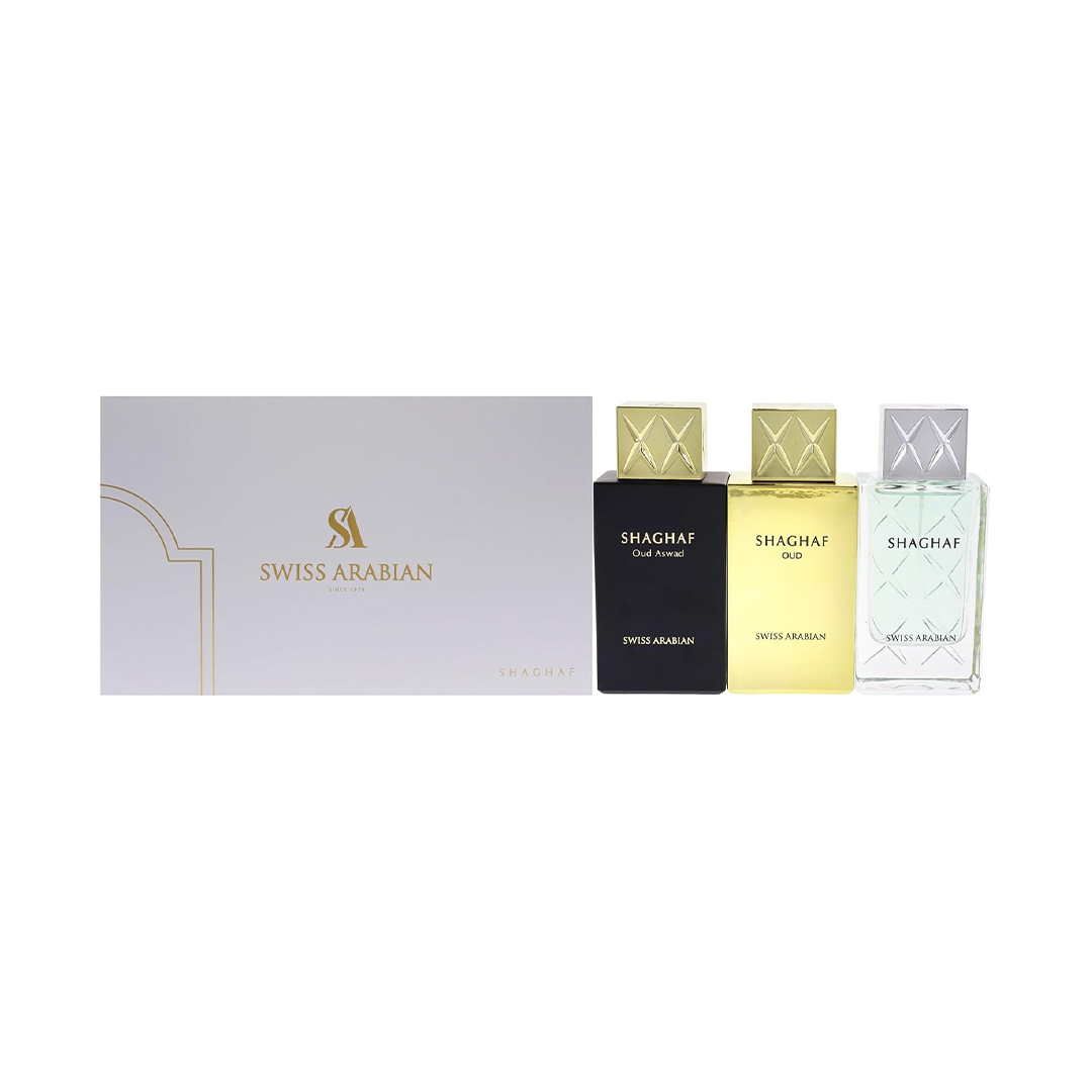 Swiss Arabian Shaghaf Unisex Giftset Luxurious Gourmand Oud Experience