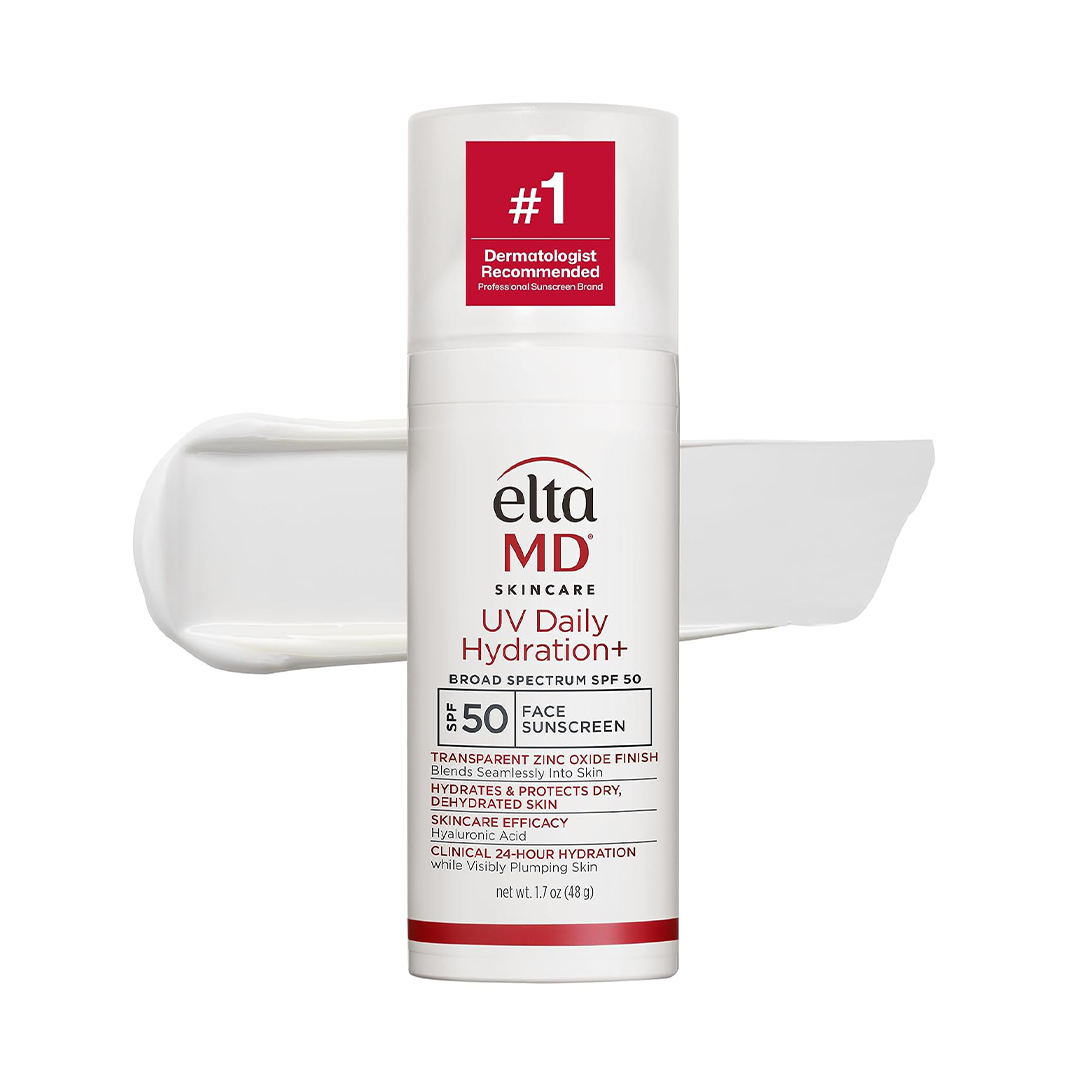 EltaMD UV Daily Face Sunscreen SPF Moisturizer Zinc Oxide, Hydrating Daily Sunscreen