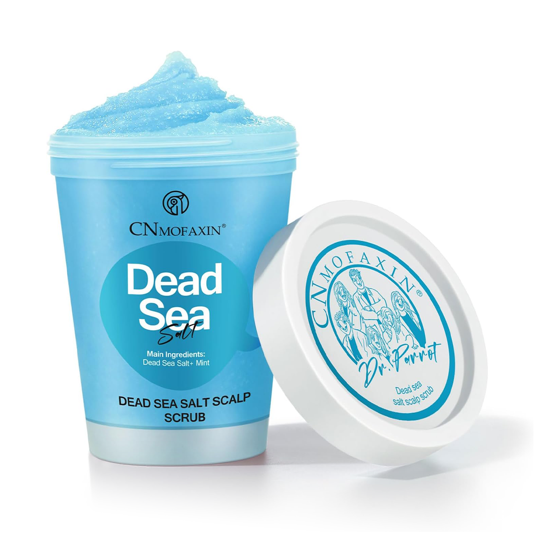 CNMOFAXIN Dead Sea Salt Scalp Scrub (280g)