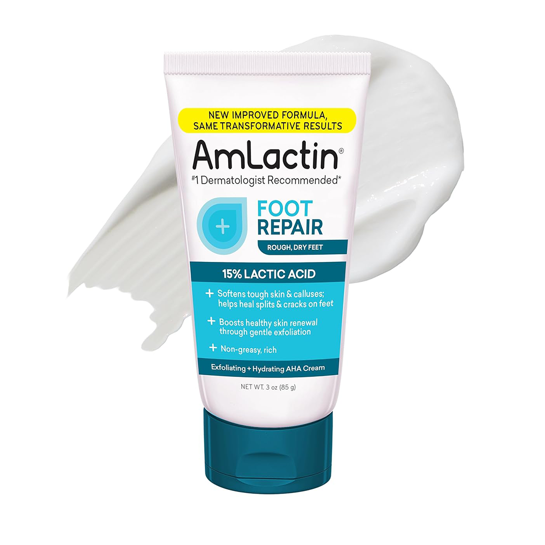 AmLactin Foot Repair Cream 3oz ƒ?? Dry, Cracked Heels & Callus Softener