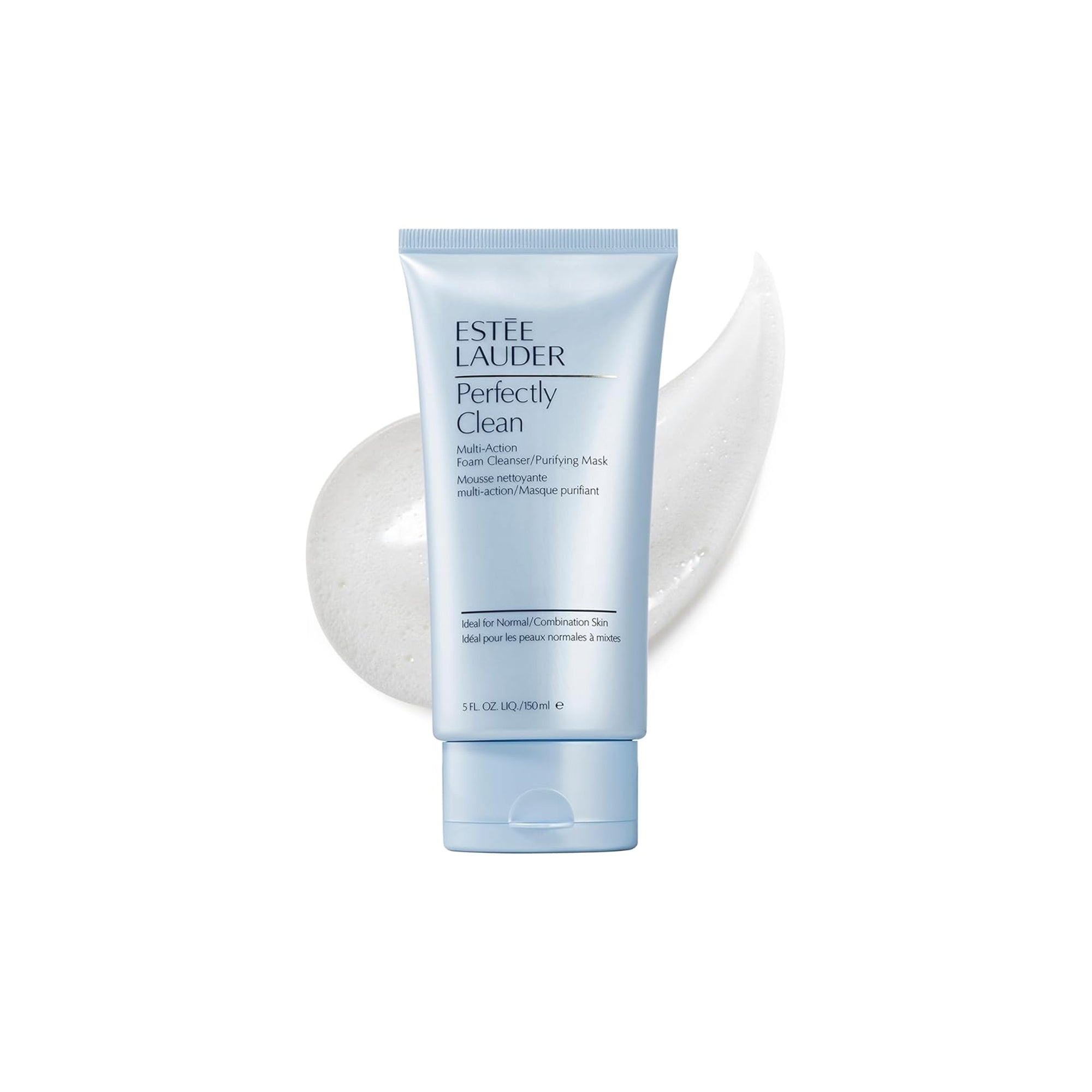 Estée Lauder Perfectly Clean Multi-Action Foaming Face Wash & Purifying Mask – 5 oz