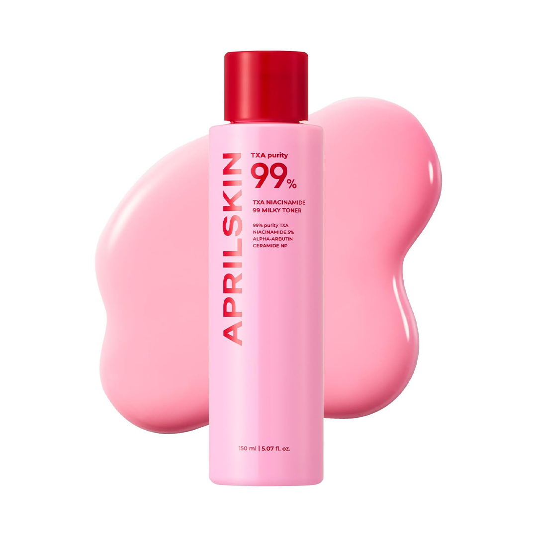 APRILSKIN TXA+Niacinamide Pink Milky Toner – Brightening & Deep Hydration 150ml