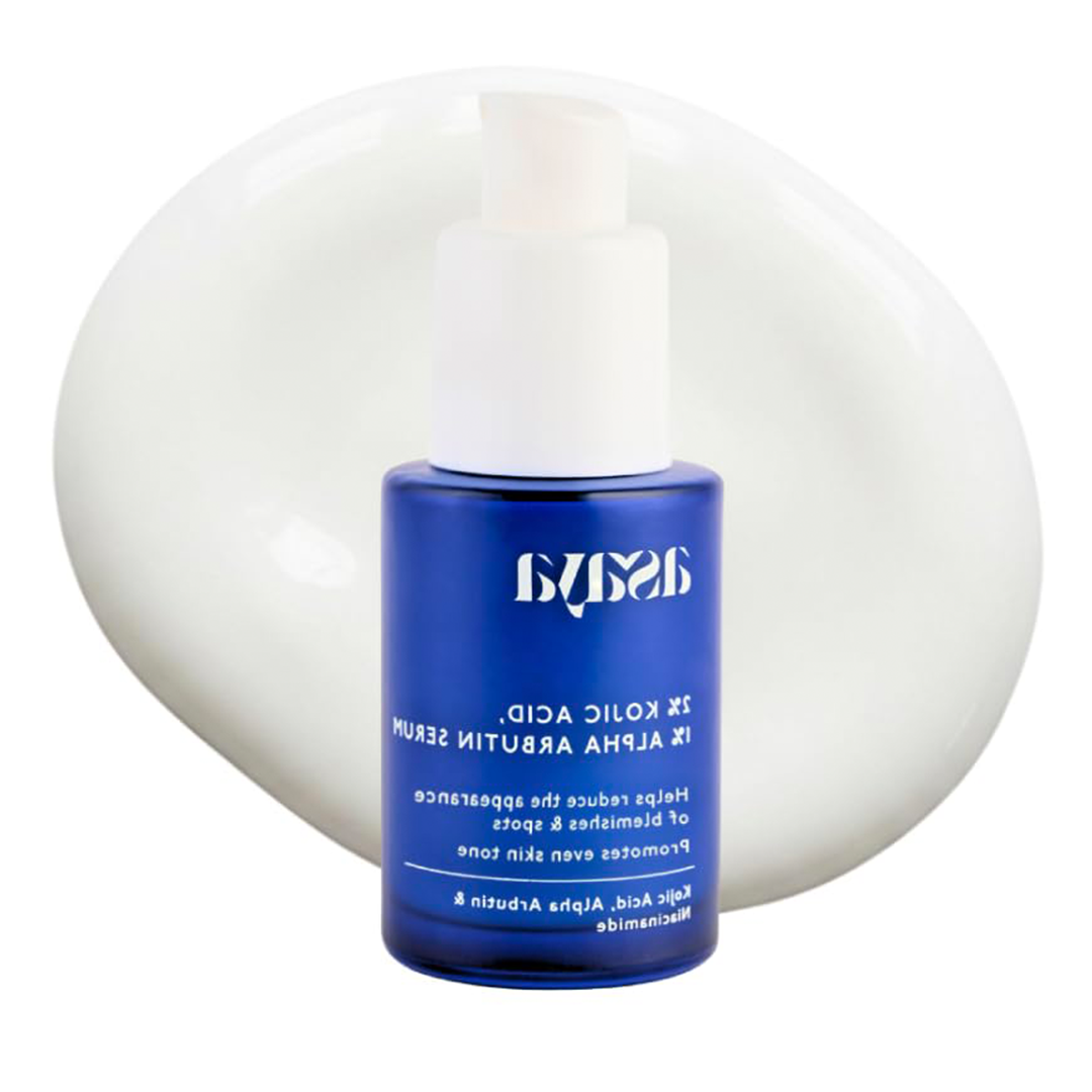 Asaya 2% Kojic Acid Serum | 1% Alpha Arbutin & Niacinamide for Hyperpigmentation | Reduces Dark Spots, Scars & Marks | Made with Dermatologists | Non-irritating | Uneven Skin Tone | Anti-pigmentation