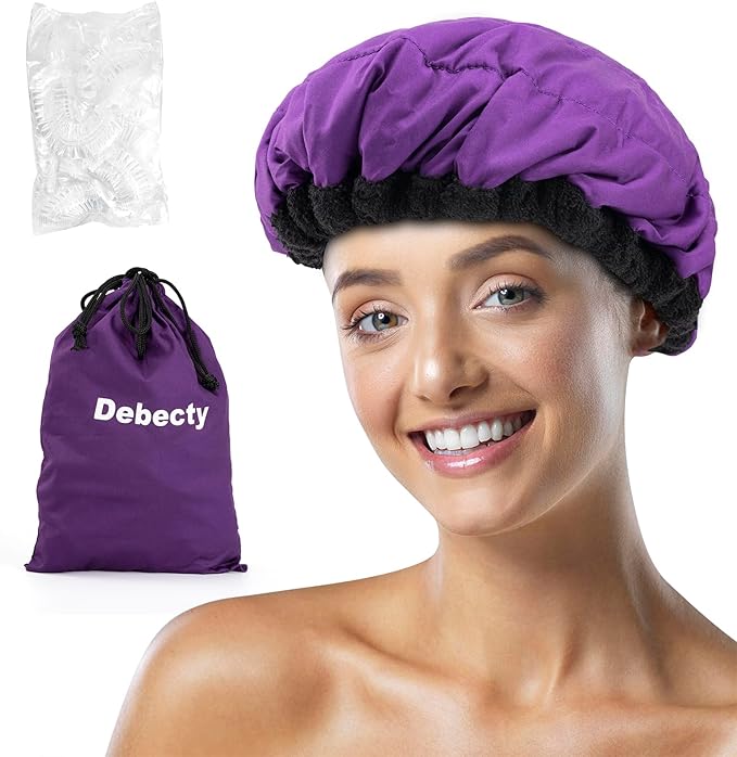 Debecty Deep Conditioning Heat Cap - Purple