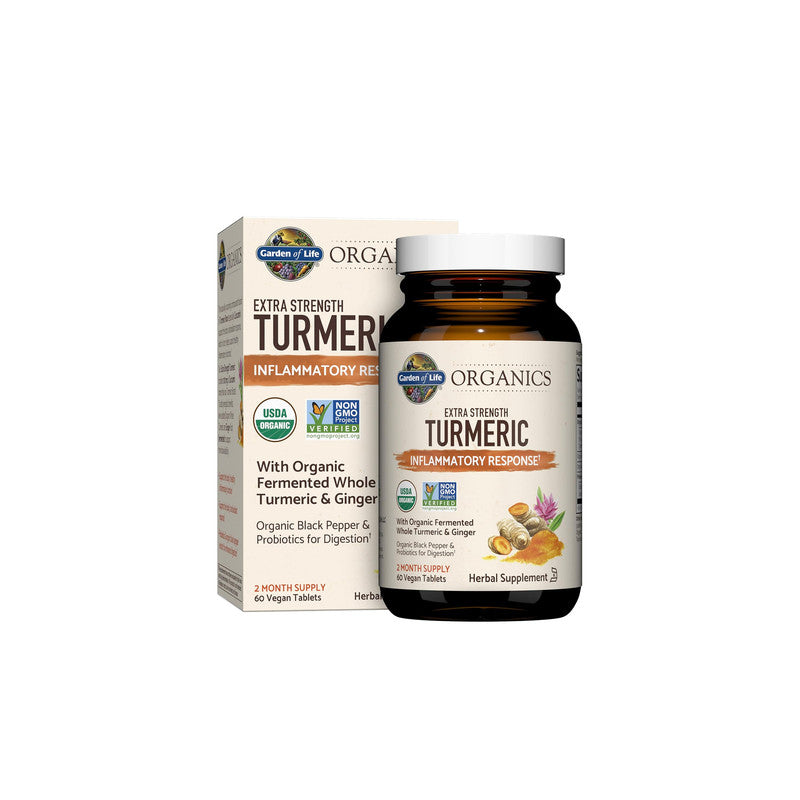Garden of Life Turmeric Supplement 60 Tablets