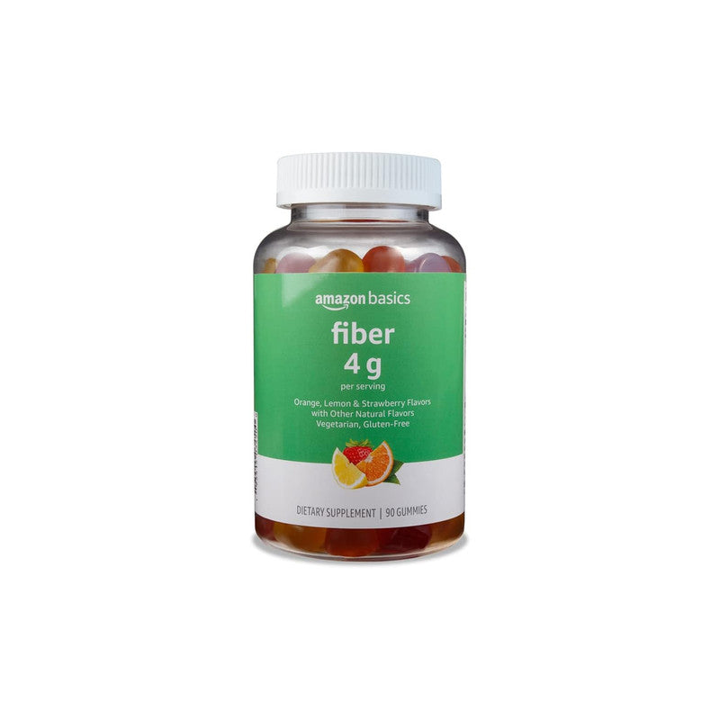 Amazon Basics Fiber Gummies 90 Count