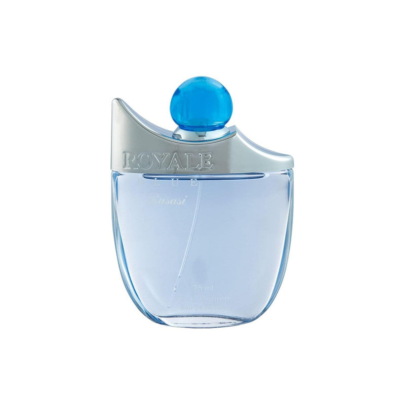 Rasasi Royale Blue for Men (75ml) Sophisticated Woody Floral Musk EDP