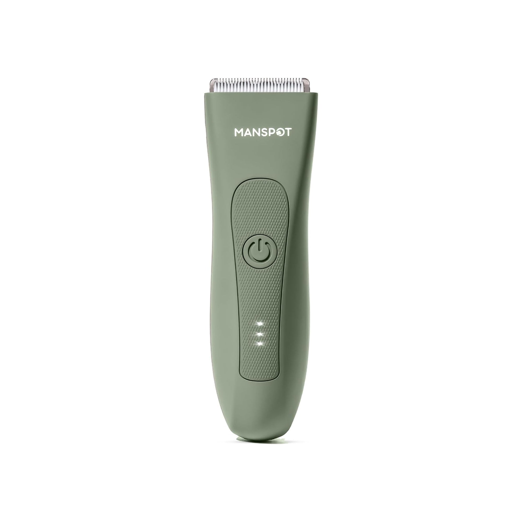 MANSPOT Manscape Pubic Hair Trimmer – Electric Groin & Body Trimmer for Men & Women, Waterproof Wet & Dry Shaver