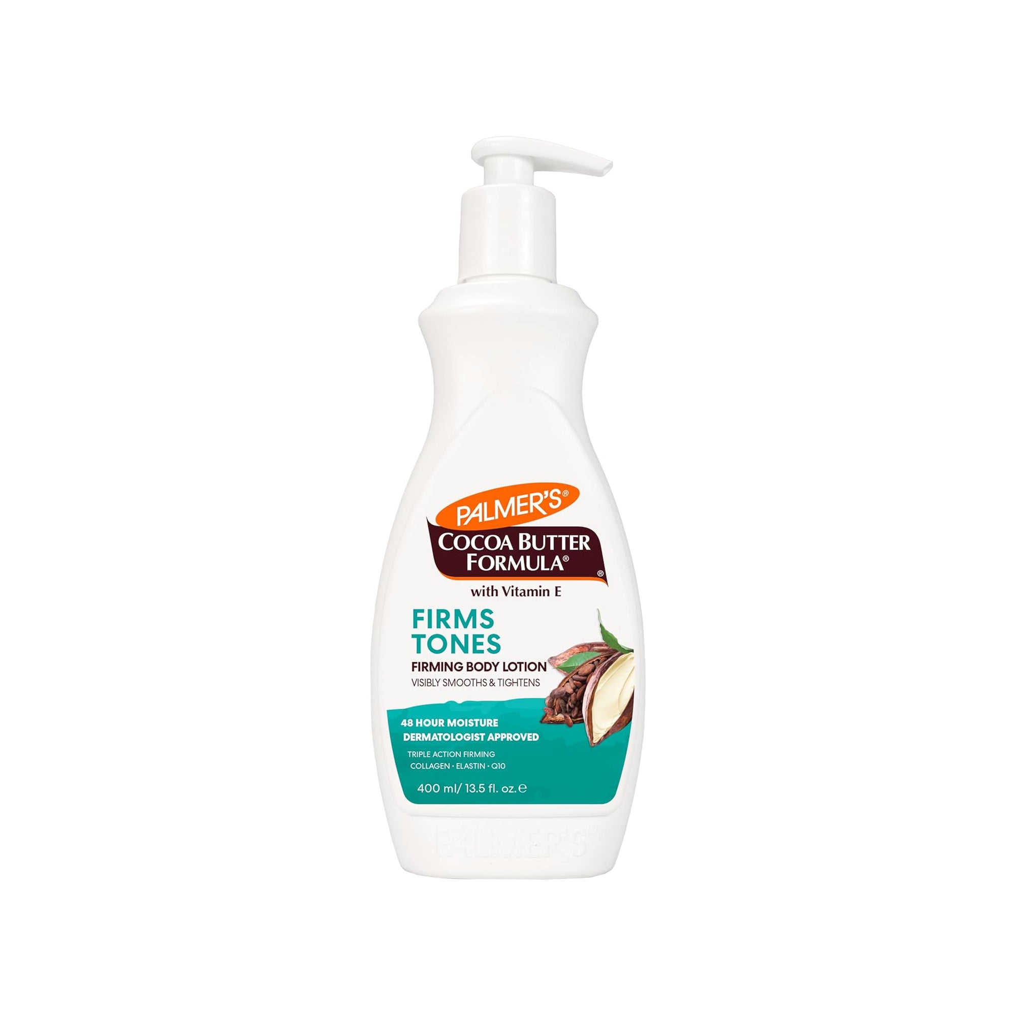 Palmer’s Cocoa Butter Firming Body Lotion – Toning & Tightening with Q10, Collagen & Elastin, 13.5oz