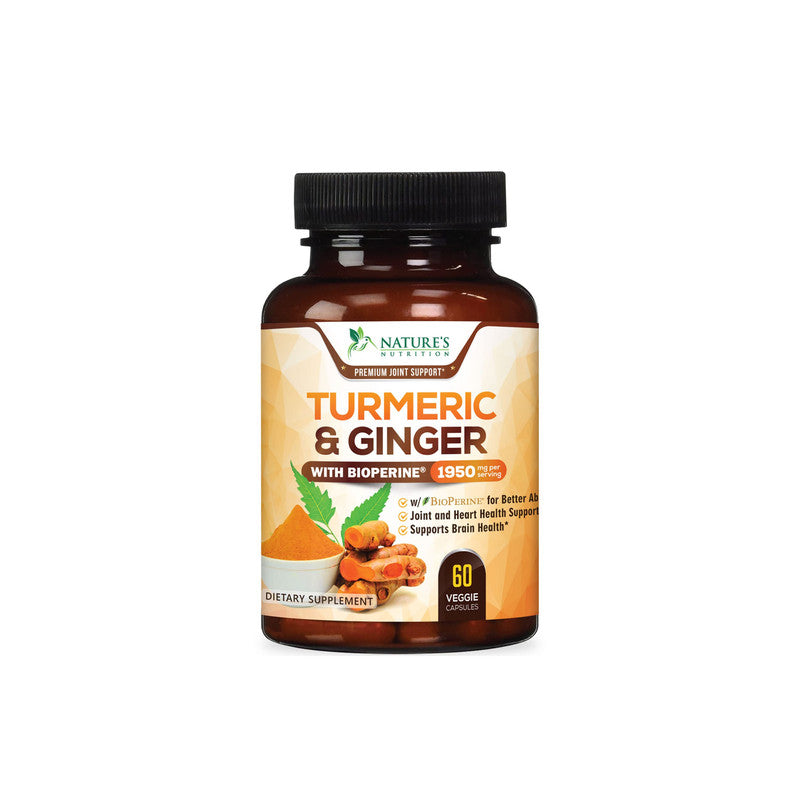Turmeric Curcumin with Ginger Capsules