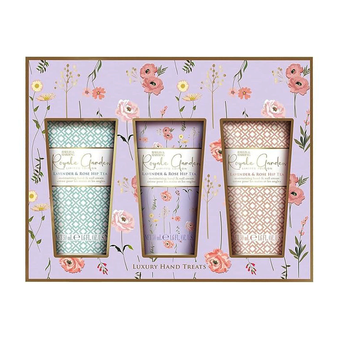 Baylis & Harding – Royale Garden Lavender & Rosehip Tea Luxury Hand Treats Gift Set