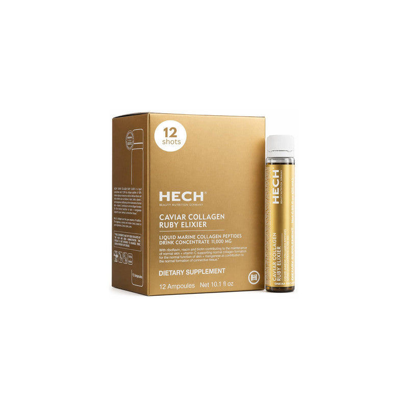 HECH Ruby Caviar Marine Collagen Shots