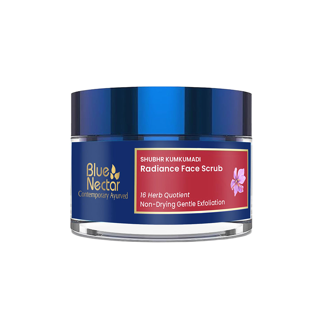Blue Nectar Kumkumadi Oil Radiance Face Scrub (50 g)
