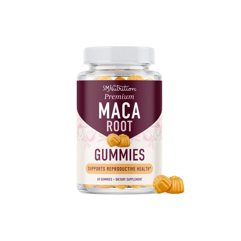Maca Root Gummies Peach Flavor