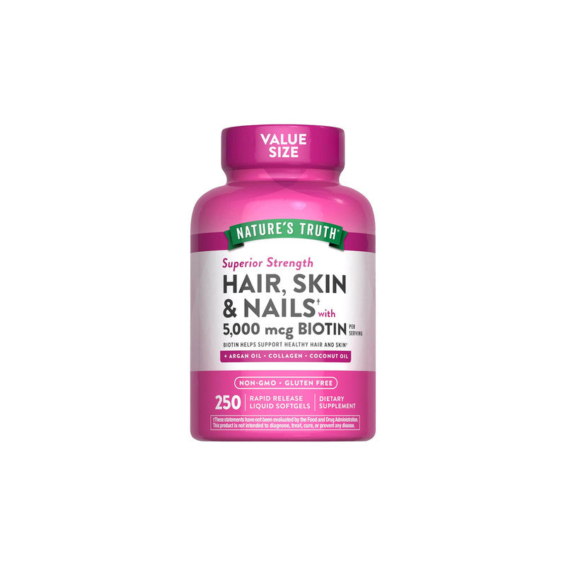 Nature's Truth Hair Skin Nails Softgels