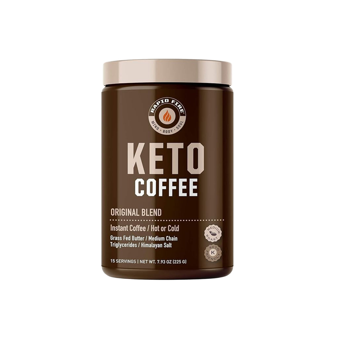 Rapid Fire Keto Coffee – Original Blend (15 Servings)