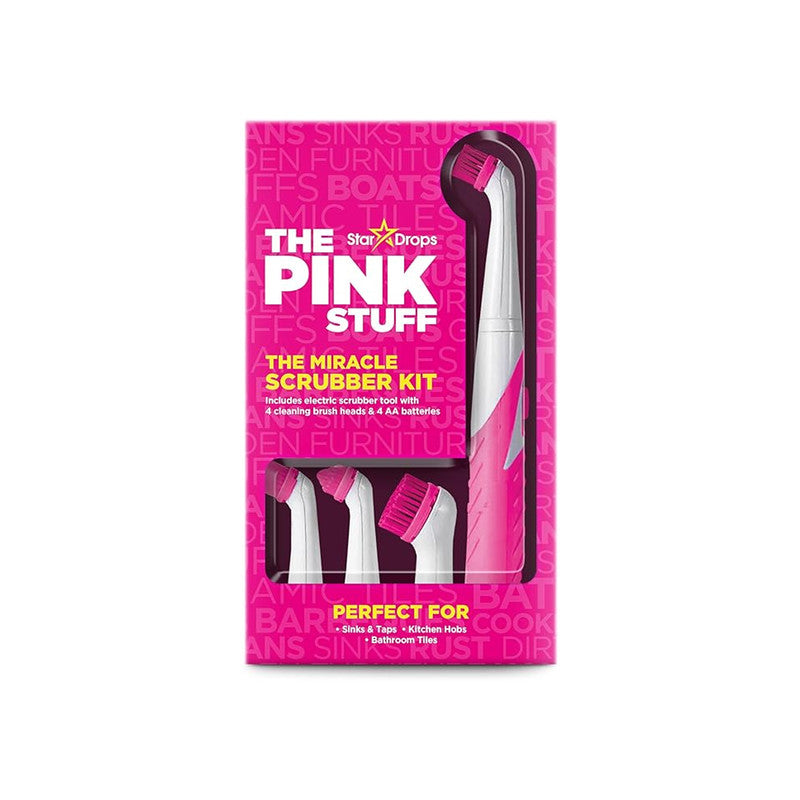 The Pink Stuff Miracle Scrubber Kit The Ultimate Power-Cleaning Set