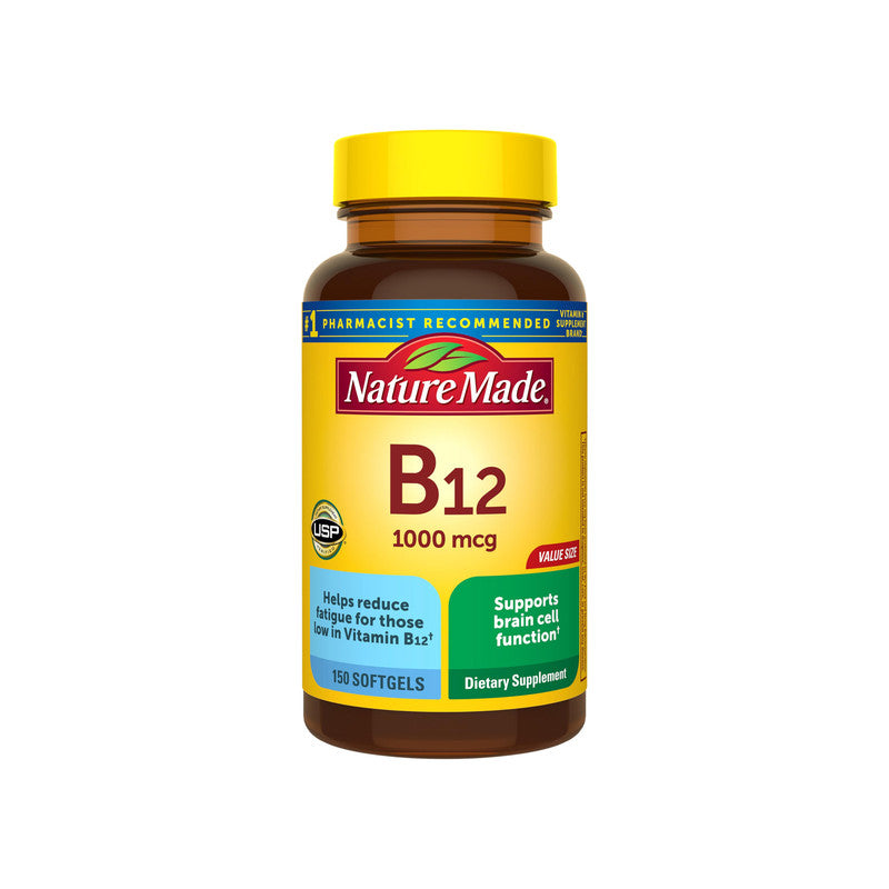 Nature Made Vitamin B12 1000mcg Softgels